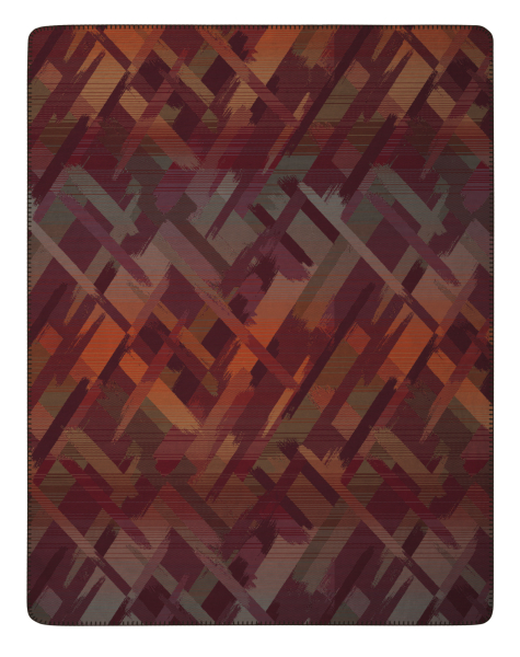 Biederlack Wohn- und Kuscheldecke 'Garnet Glow' 150 x 200 cm Rot